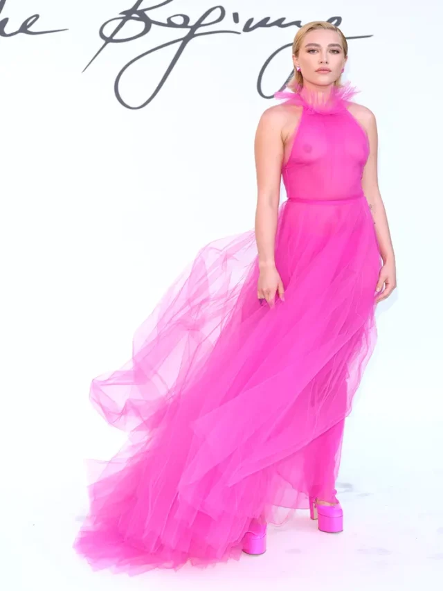 Florence Pugh Pink dress Valentino Dress: Critics ‘Scared’ of ‘Freedom,’ She Says